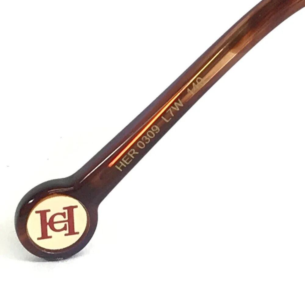 Carolina Herrera Eyeglasses Frames HER0309 L7W Brown Purple Cat Eye 53-17-140
